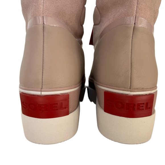 Sorel Boots Joan Of Arctic Next Faux Fur Waterproof Mauve Pink Size 9.5 - Picture 8 of 12
